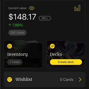 Magic The Gathering Card Collection (207 Cards)